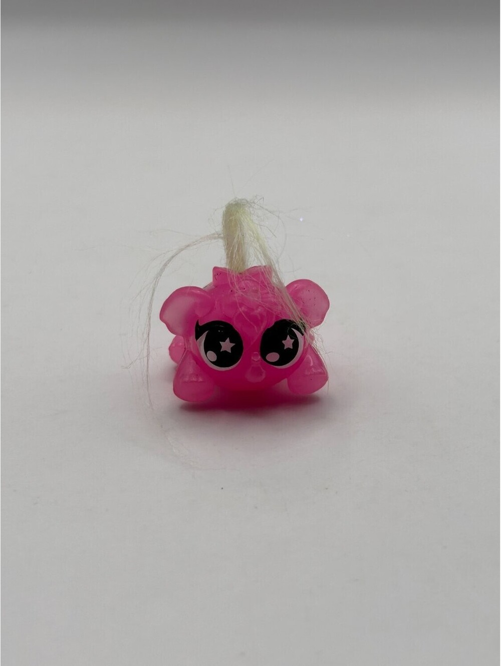 Zuru Mini Pig Animal Figure Pink Black Striped Pencil Topper Collectible